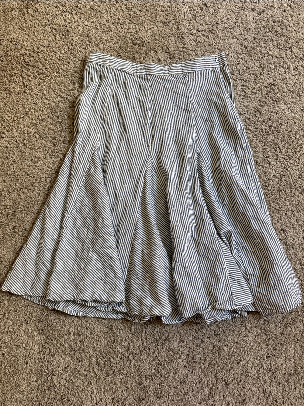 Striped Circle Skirt